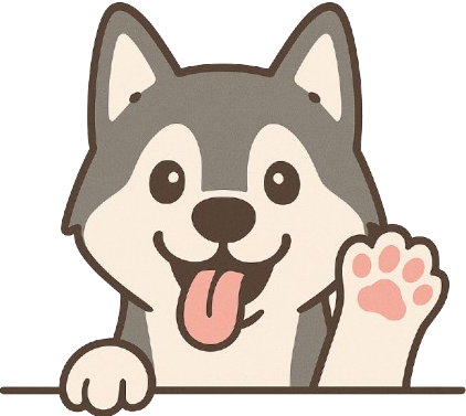 Image d'un husky pour identifier les grands chiens