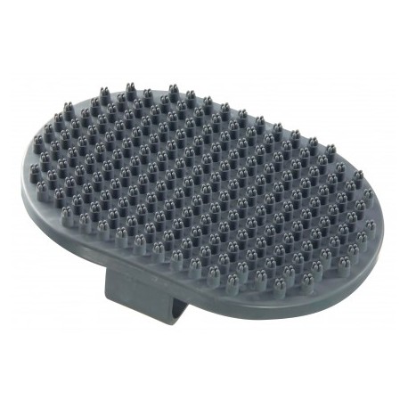 Brosse pour chiens et chats en caoutchouc souple a gros picots