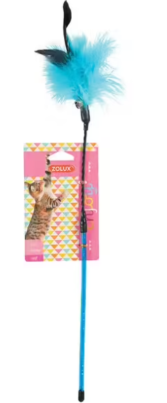 Canne plumeau pour chat