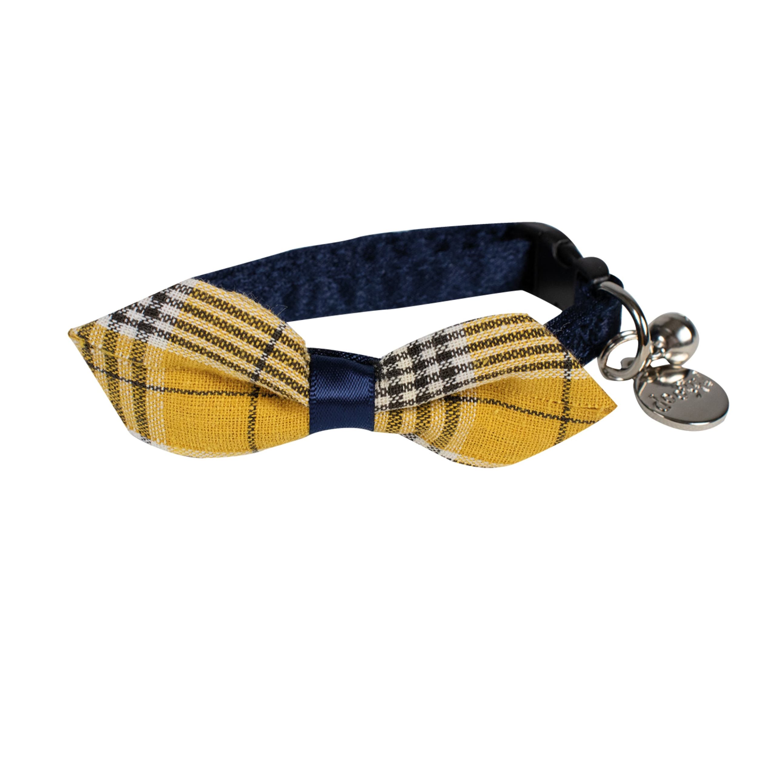 Collier Dandy pour chat  - Jaune