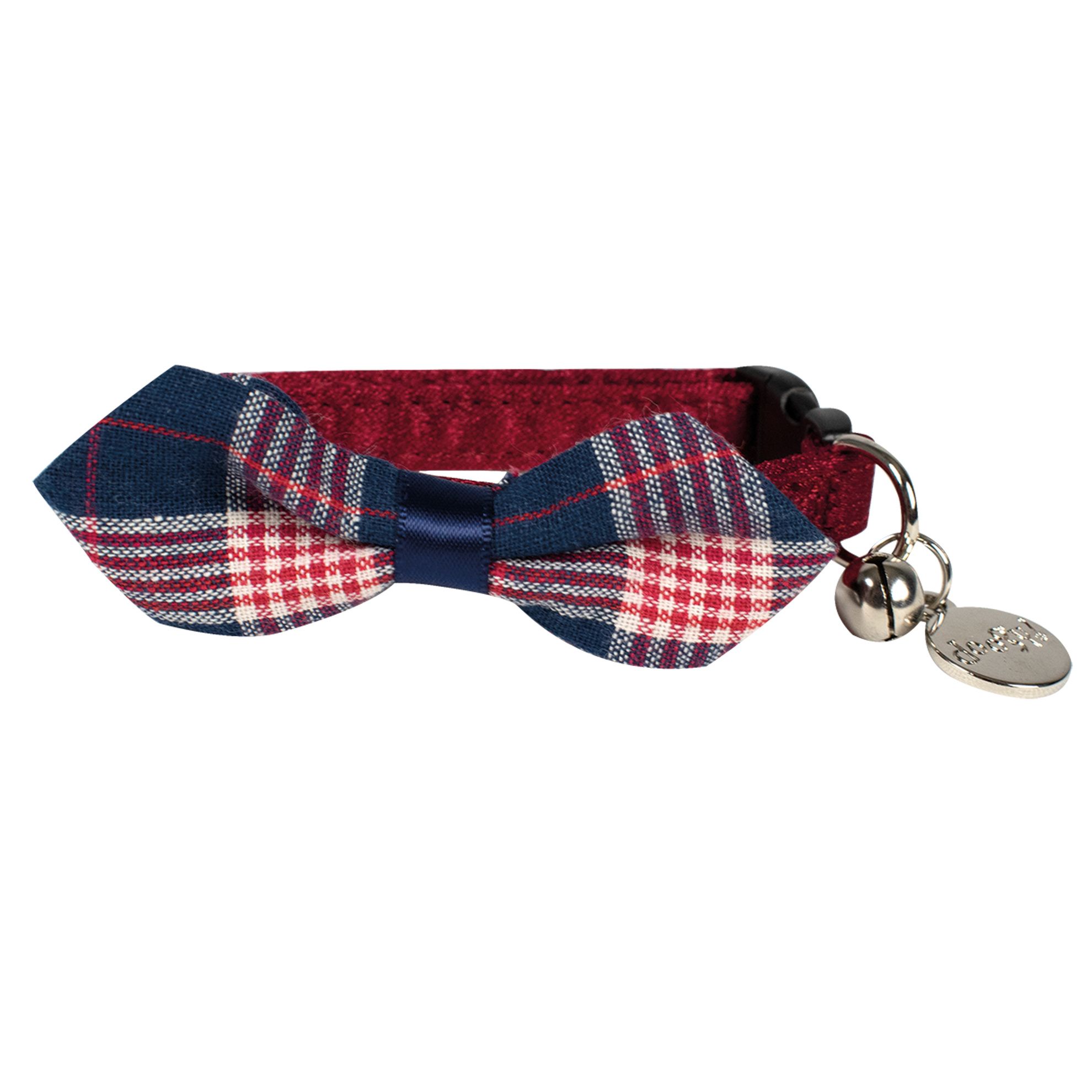 Collier Dandy pour chat - Rouge